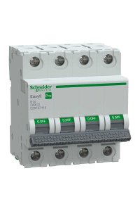 Schneider EZ9F27410 Easy 9 Pro 4P 10A 6 kA B Tipi Otomatik Sigorta