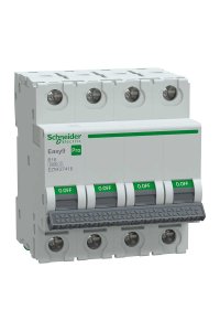 Schneider EZ9F27416 Easy 9 Pro 4P 16A 6 kA B Tipi Otomatik Sigorta