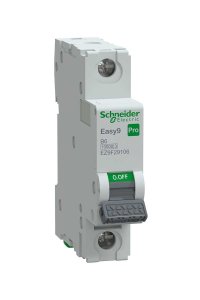 Schneider EZ9F29106 Easy 9 Pro 1P 6A 10 kA B Tipi Otomatik Sigorta