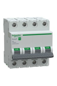 Schneider EZ9F29406 Easy 9 Pro 4P 6A 10 kA B Tipi Otomatik Sigorta