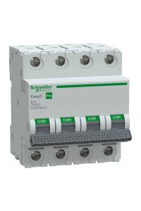 Schneider EZ9F29410 Easy 9 Pro 4P 10A 10 kA B Tipi Otomatik Sigorta