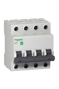 Schneider EZ9F34440 4P 50A 4.5kA C Tipi Otomatik Sigorta