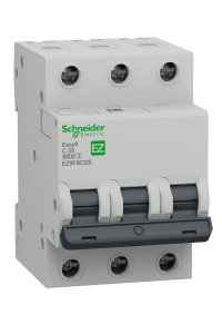 Schneider EZ9F56325 EASY9 C Tipi 3x25A Otomatik Sigorta