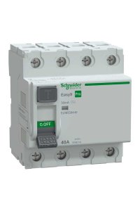 Schneider EZ9R39440 Easy 9 Pro KAK 4P 40A 30mA AC 415V Kaçak Akım Rölesi