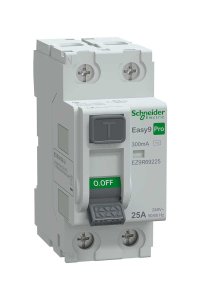 Schneider EZ9R69225 Easy 9 Pro KAK 2P 25A 300mA AC 240V Kaçak Akım Rölesi