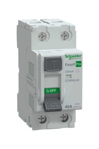 Schneider EZ9R69240 Easy 9 Pro KAK 2P 40A 300mA AC 240V Kaçak Akım Rölesi
