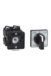 Schneider K1F027MCH 22mm 12A 3L /3L-N Kam Voltmetre Anahtarı