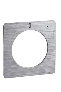 Schneider KZ18041 45x45mm 0-1 İşaretli Plaka