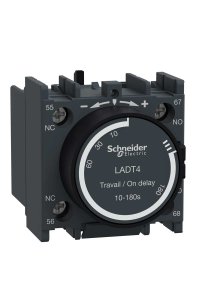 Schneider LADT4 Tesys 1NA+1NK Vidali Kelepçeli Zaman Rölesi