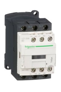 Schneider LC1-D09BD 24VDC 4kW 1NA+1NK Kontaktör