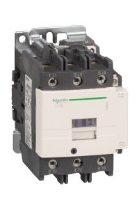 Schneider LC1-D80B7 24VAC 37kW 1NA+1NK Kontaktör