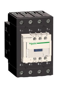 Schneider LC1-DT60AM7 220VAC 60A 4kutup Kontaktör