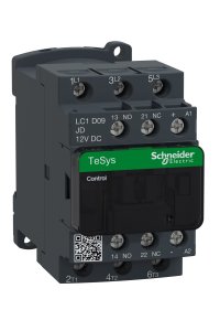 Schneider LC1D09JD Tesys D 440V 9A 12V DC Bobinli Kontaktör