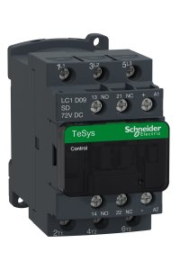 Schneider LC1D09SD Tesys D 3P Ac3 72V DC Bobinli Kontaktör