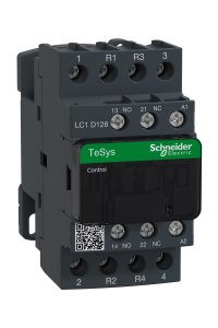 Schneider LC1D128B7 Tesys D 24V AC 2NA+2NK 4P 25A Kontaktör