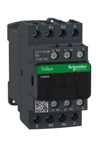 Schneider LC1D128FD Tesys D 25A 110VDC Bobinli Kontaktör