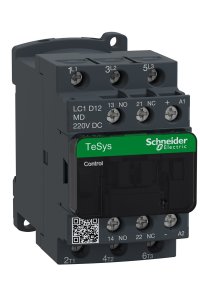 Schneider LC1D12MD Tesys D 220V DC 3P Ac3 12A Kontaktör