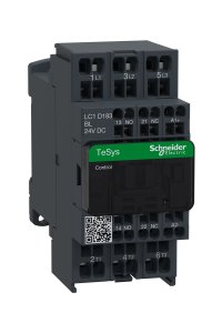Schneider LC1D183BL Tesys D 440V 18A 24V DC 3P Kontaktör