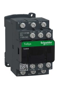 Schneider LC1D186FD Tesys D 440V 110VDC Bobinli Kontaktör