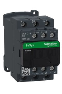 Schneider LC1D18ED Tesys D 48V DC 3P Ac3 18A Kontaktör