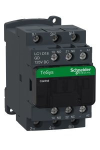 Schneider LC1D18GD Tesys D 440V 18A 125VDC Bobinli Kontaktör