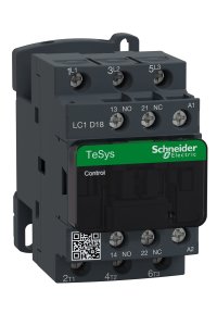 Schneider LC1D18Q7 Tesys D 440V 18A 380V AC 3P Kontaktör
