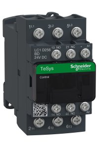 Schneider LC1D256BD Tesys D 24V DC 3P Ac3 25A Kontaktör