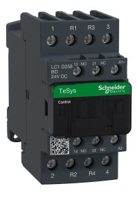 Schneider LC1D258BD Tesys D 24V DC 2NA+2NK 4P 40A Kontaktör
