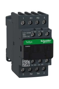 Schneider LC1D258MD Tesys D 220V DC 2NA+2NK 4P 40A Kontaktör