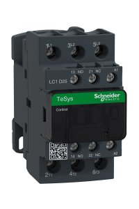 Schneider LC1D25U7 Tesys D 240V AC 3P Ac3 25A Kontaktör
