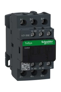 Schneider LC1D32G7 Tesys D 440V 32A 120V AC 3P Kontaktör