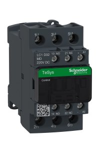 Schneider LC1D32MD Tesys D 220V DC 3P Ac3 32A Kontaktör