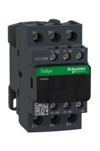 Schneider LC1D32Q7 Tesys D 380V AC 3P Ac3 32A Kontaktör