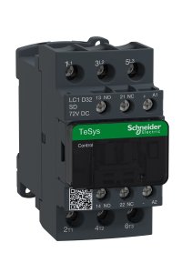 Schneider LC1D32SD Tesys D 72V DC 3P Ac3 32A Kontaktör