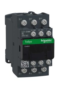 Schneider LC1D386BL Tesys D 24V DC 3P Ac3 38A Kontaktör