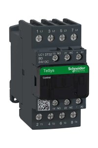 Schneider LC1DT32BD Tesys D 24V DC 4NA 4P Ac1 32A Kontaktör