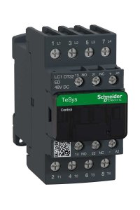 Schneider LC1DT32ED Tesys D 440V 48V DC Bobinli Kontaktör