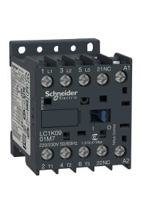Schneider LC1K0901D7 Tesys K 42V AC 1NK 3P Ac3 9A Kontaktör