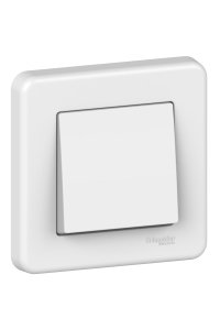 Schneider LNA0700321 Leona Beyaz Çerçeveli Liht Buton