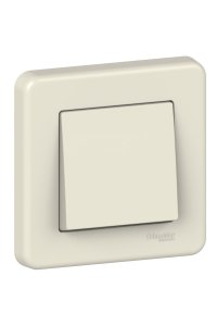 Schneider LNA0700323 Leona Krem Çerçeveli Liht Buton