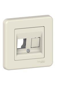 Schneider LNA4401123 2li Krem RJ45 Data Priz Kapağı