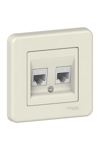 Schneider LNA4800123 2li Krem RJ45 CAT6 UTP Data Prizi