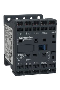 Schneider LP1K06013BD Tesys K 6A 24VDC Bobinli Kontaktör