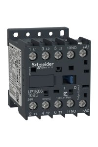 Schneider LP1K0610ED Tesys K 48V DC Bobinli 6A Kontaktör