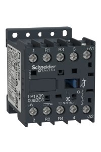 Schneider LP1K09008BD3 Tesys K 440V 20A 24VDC Kontaktör