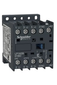 Schneider LP1K0901JD Tesys K 440V 9A 12VDC Bobinli Kontaktör