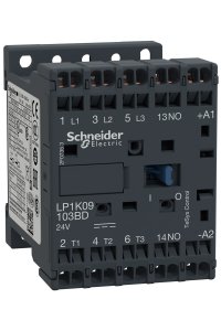 Schneider LP1K09103BD Tesys K 440V 9A 24VDC Kontaktör