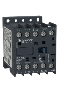 Schneider LP1K0910JD Tesys K 12V DC 1NA 3P Ac3 9A Kontaktör