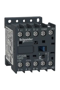 Schneider LP1K0910SD Tesys K 72V DC 1NA 3P Ac3 9A Kontaktör