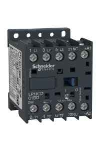 Schneider LP1K1201FD Tesys K 110V DC 1NK 12A Kontaktör
